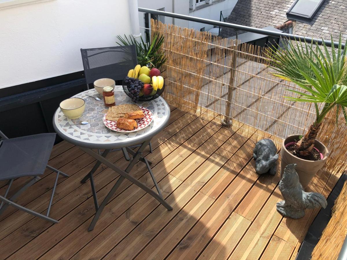 Appartement Centre-Ville Avec Terrasse Rustique Vannes Kültér fotó