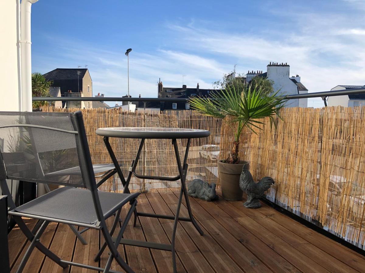 Appartement Centre-Ville Avec Terrasse Rustique Vannes Kültér fotó